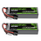2 x OVONIC 1700mAh 120C 7.4V Lipo Battery with IEC Plug for 2S RC Vehicle 1/10 Scale RC Car Truck