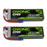 2x Ovonic 80C 3S1P 5200mAh 11.1V LiPo Battery for RC Car - EC3 Plug - Ovonicshop