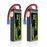 2x OVONIC 2S 7200mAh 130C Hardcase 7.4V Lipo Battery with EC5 Plug for 1/10 scale Vehicles Car RC Truck - Ovonicshop