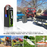 2 x OVONIC 6S Battery 6000mAh 22.2V 120C Lipo Battery with EC5 Connector & Lipo Voltage Checker for 1/8 Scale RC Car & Truck Boat RC Airplane RC Racing