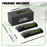 2 × OVONIC 7.2V 5200mAh NiMH Battery Pack 6-Cell with Tamiya Plug for RC Cars & Trucks