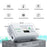 OVONIC Mate2 200W 12A Smart LiPo Balance Charger with LiPo Safe Bag for RC Batteries (LiPo/Li-ion/LiHV/LiFe 2-6S & NiMH 4-15S)