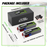 2 x OVONIC 4S 10000mAh 14.8V 130C Lipo Battery with EC5 Connector & Lipo Voltage Checker for 1/5 & 1/8 Scale RC Car Truck Boat Large-Scale Airplane RC Racing