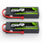 [2pcs] OVONIC 7.4V 130C 2S 6000mAh Hardcase Lipo Battery with Deans plug For RC car buggy boat