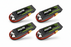 2x Ovonic 50C 11.1V 2200mAh 3S LiPo Battery Pack with XT60 for Quad RC Airplane Heli Crawler - Ovonicshop