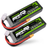OVONIC 50C 11.1V 3S 5000mAh LiPo Battery with XT60 & Trx Plug for Slash/E-Revo/UDR/X-Maxx