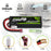 2x OVONIC 5200mAh 2S 7.4V 50C Hardcase Lipo Batteries Pack for 1:8 1:10 RC Car - T plug - Ovonicshop
