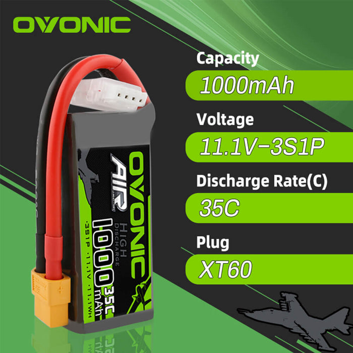 35 c 1000mah 3s lipo EXLIPORC 11.1V 35C Battery with JST Plug for Drones Dont throw it into fire SWAY-FPV LiPo 3S 11.1V 1000mAh