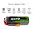 Ovonic 5200mAh 6S 22.2V 50C LiPo Battery Pack with XT90 Plug for X-Class Drone Airplane & Arrma 6S Truck - Ovonicshop