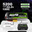 OVONIC 22.2V 5200mAh 6S 100C LiPo with XT90 & AS150 Plug for X-Class Cinelifter