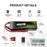 OVONIC 2200mAh 11.1V 3S 25C Battery with XT60 / T Connector for RC Boat Airplane Heli - Ovonicshop