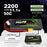 Ovonic 50C 11.1V 2200mAh 3S LiPo Battery Pack with T/ XT60 for Quad RC Airplane Heli Crawler