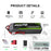 OVONIC 50C 3S 11.1V 8000mAh LiPo Batteries with Deans Plug for 1/10 Size RC Car - Ovonicshop