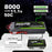 OVONIC 50C 3S 11.1V 8000mAh LiPo Batteries with Deans Plug for 1/10 Size RC Car