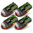 Ovonic 14.8V 80C 650mah 4S Lipo Battery Pack with XT30 Plug for FPV 90-150mm